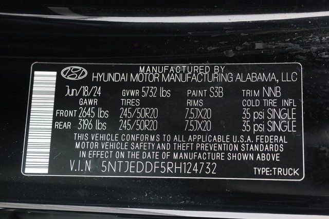 Certified 2024 Hyundai Santa Cruz Limited image 29