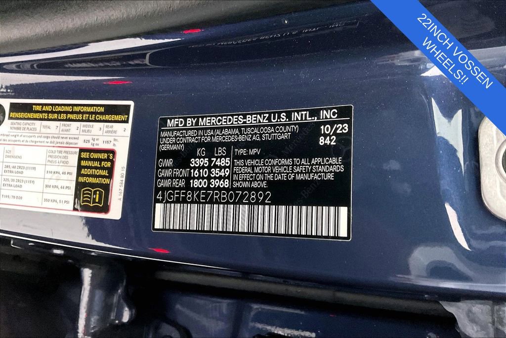 Used 2024 Mercedes-Benz GLS 63 AMG GLS 63 AMG image 45