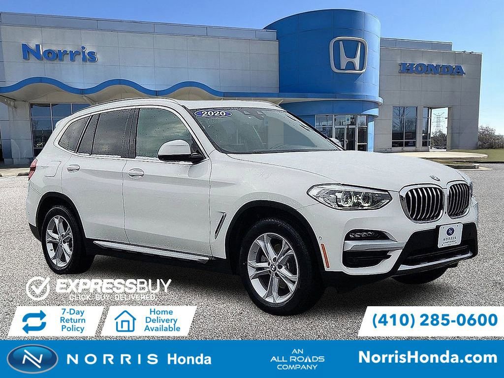 Used 2020 BMW X3 xDrive30i w/ Convenience Package