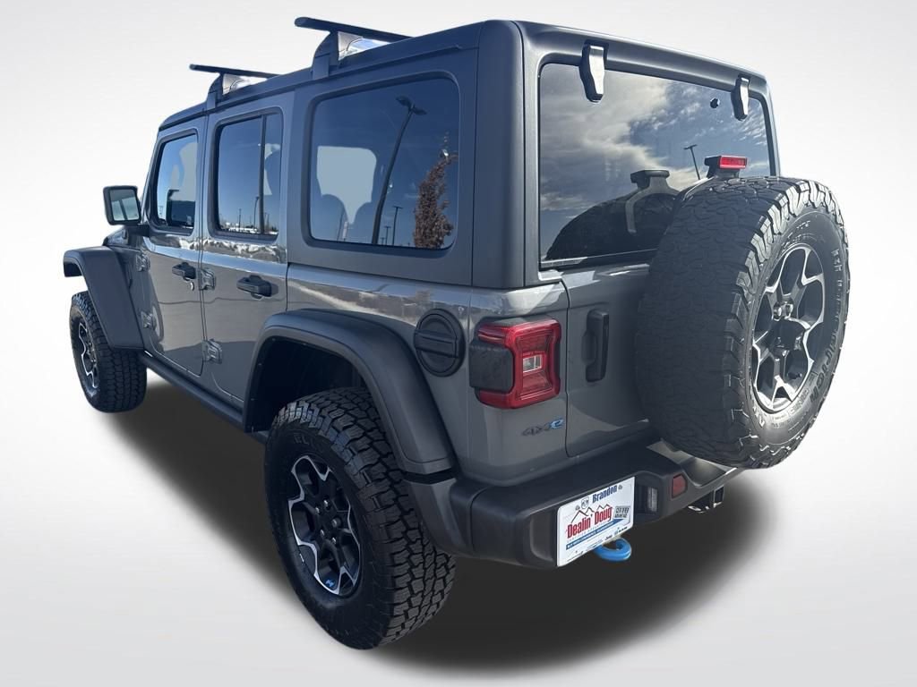 Used 2023 Jeep Wrangler Unlimited Rubicon 4xe w/ Cold Weather Group image 3