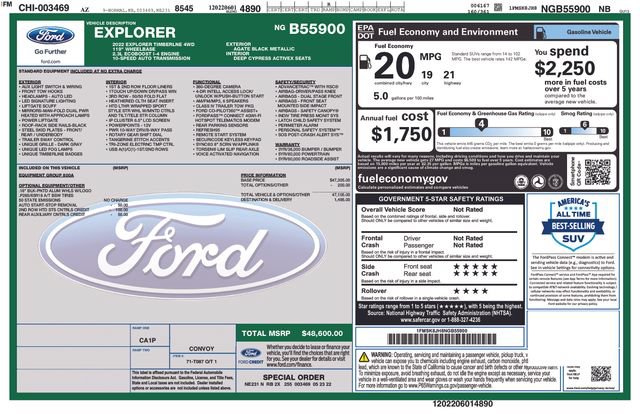 Certified 2022 Ford Explorer Timberline AWD/4WD image 20