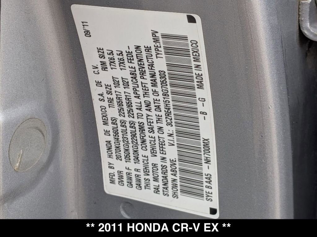Used 2011 Honda CR-V EX image 30