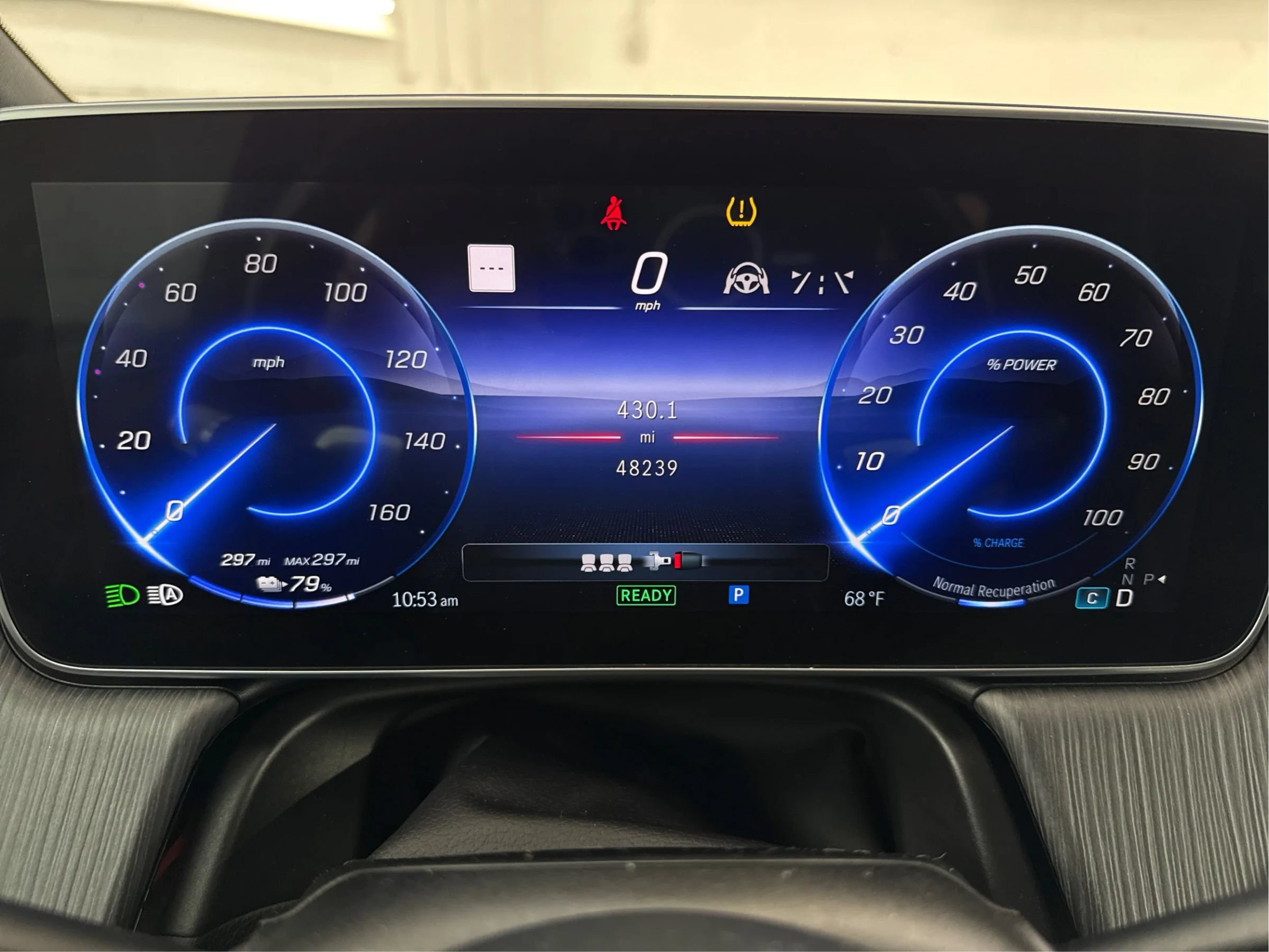 Used 2023 Mercedes-Benz EQS 450+ 4MATIC SUV w/ Acoustic Comfort Package image 23