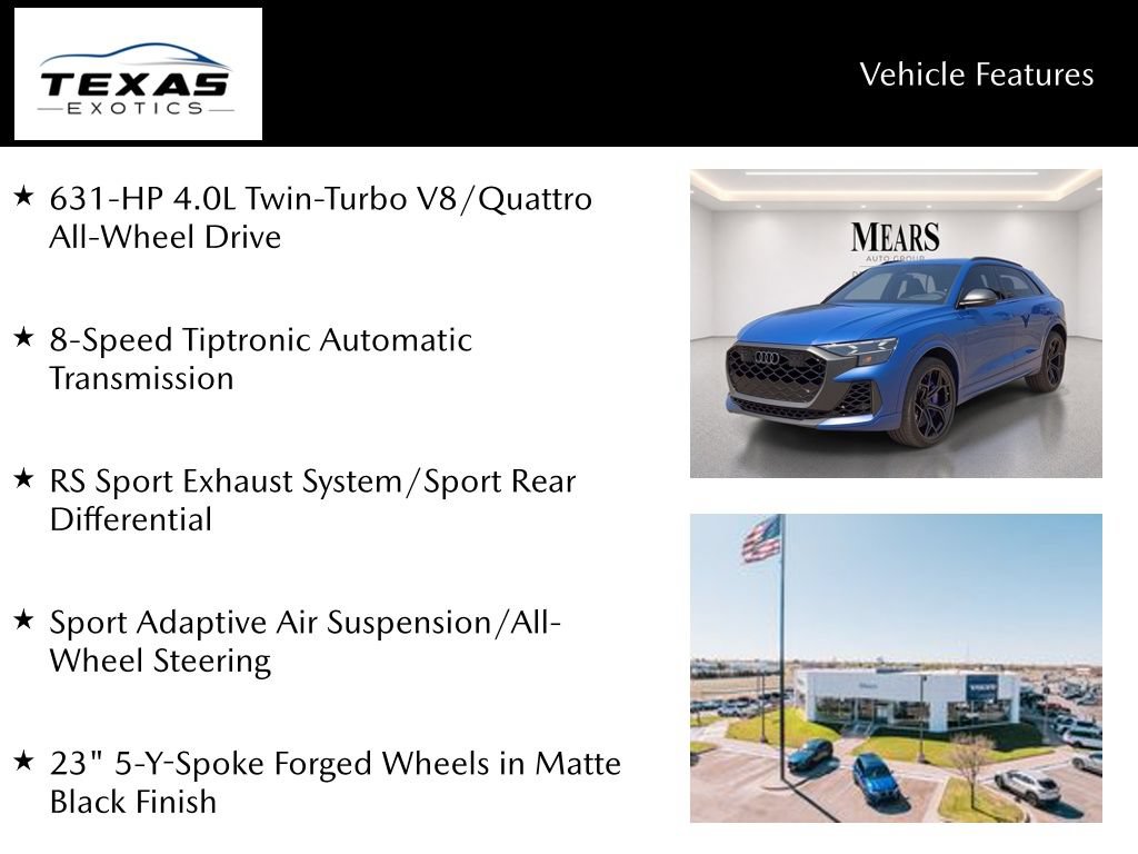 Used 2026 Audi RS Q8 performance AWD/4WD image 2