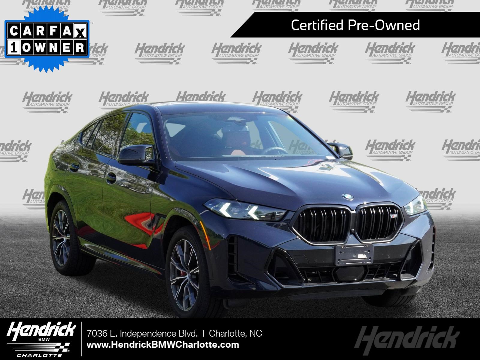 Certified 2026 BMW X6 M60i w/ Parking Assistance Package