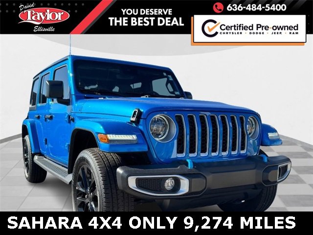 Certified 2023 Jeep Wrangler Unlimited Sahara w/ Cold Weather Group
