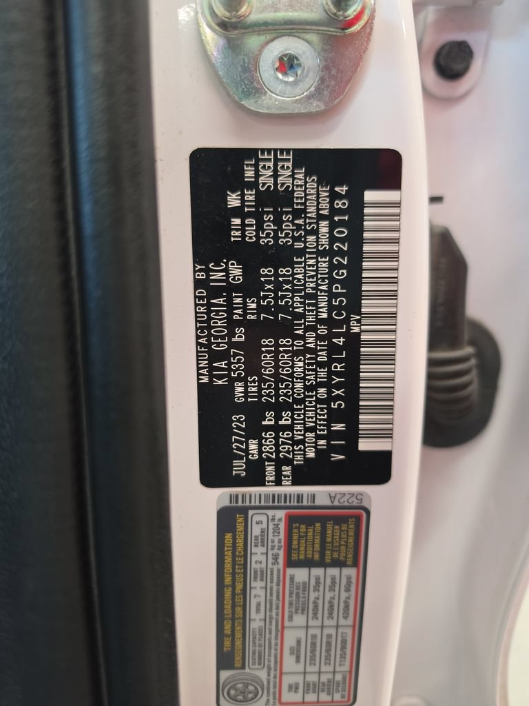 Certified 2023 Kia Sorento S w/ Panoramic Sunroof Package FWD image 42