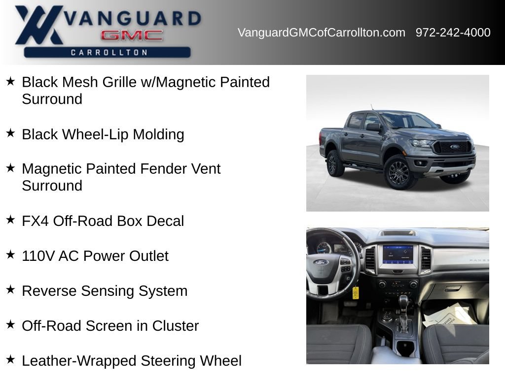 Used 2022 Ford Ranger XLT w/ Equipment Group 301A Mid AWD/4WD image 12
