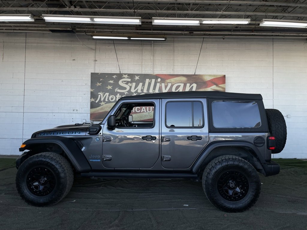Used 2022 Jeep Wrangler Unlimited Rubicon 4xe w/ Safety Group image 2