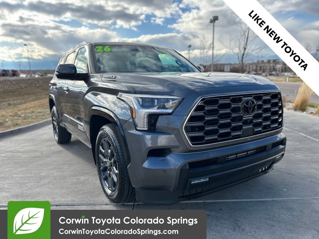 Used 2026 Toyota Sequoia Platinum AWD/4WD image 1