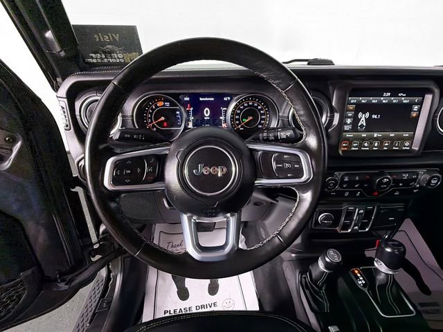 Used 2021 Jeep Wrangler Unlimited Sahara w/ Uconnect 4C Nav & Sound Group AWD/4WD image 11