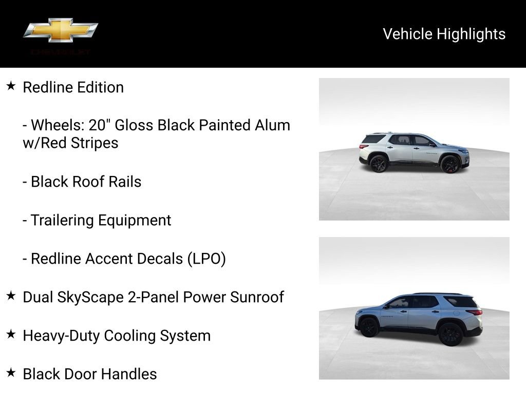Used 2022 Chevrolet Traverse Premier w/ Redline Edition image 19
