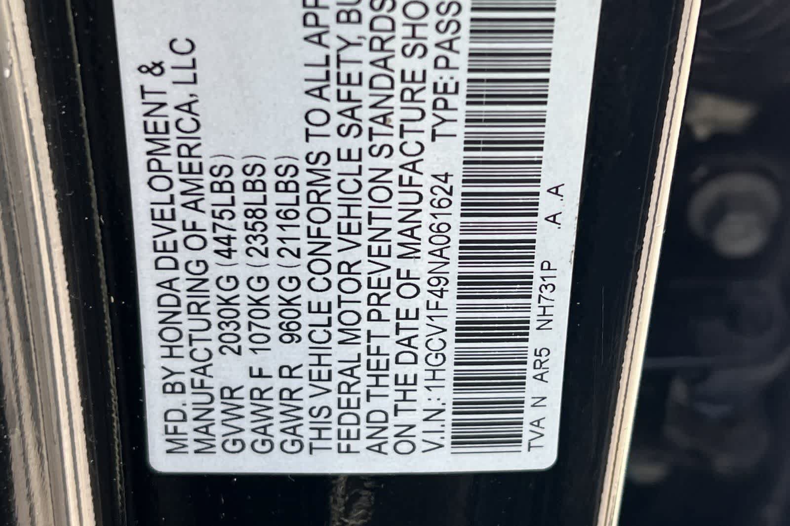 Used 2022 Honda Accord Sport Special Edition image 28