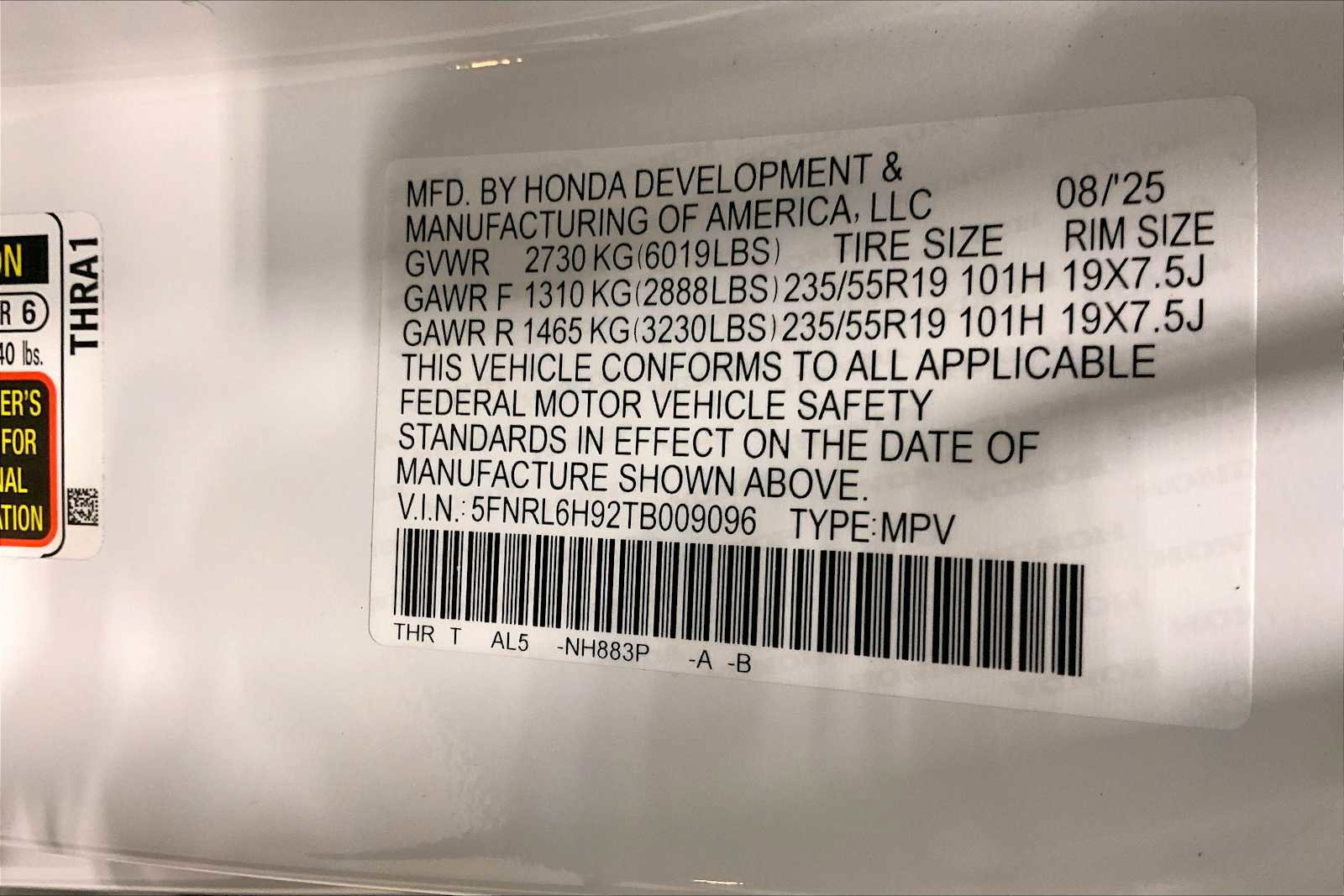 Used 2026 Honda Odyssey Elite image 33