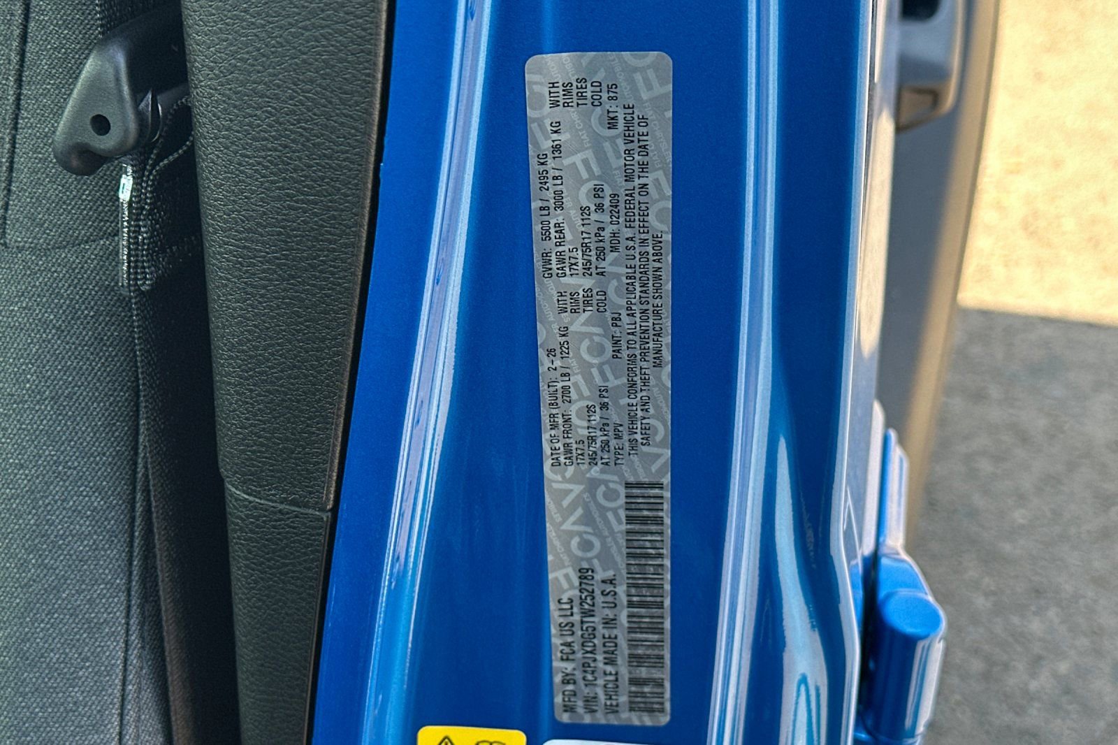 New 2026 Jeep Wrangler Sport S image 22