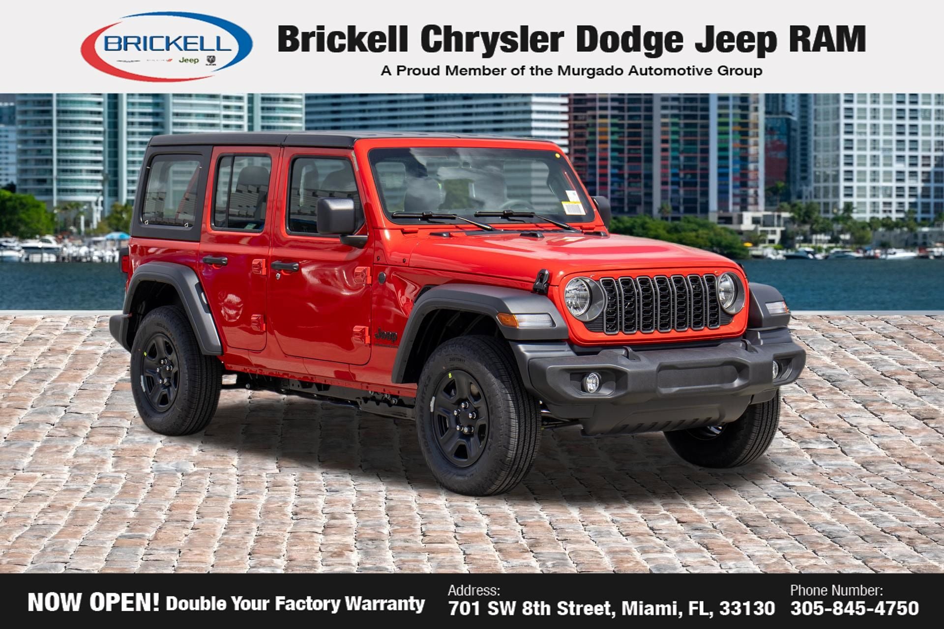 New 2026 Jeep Wrangler Unlimited Sport AWD/4WD image 3