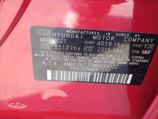 Used 2021 Hyundai Sonata Limited image 28