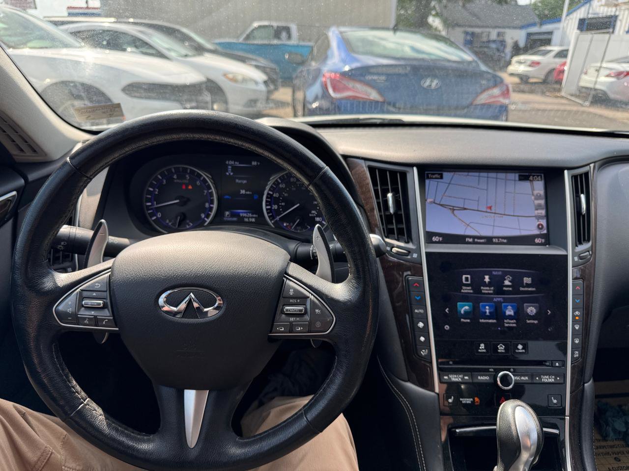 Used 2016 INFINITI Q50 Red Sport 400 AWD/4WD image 6