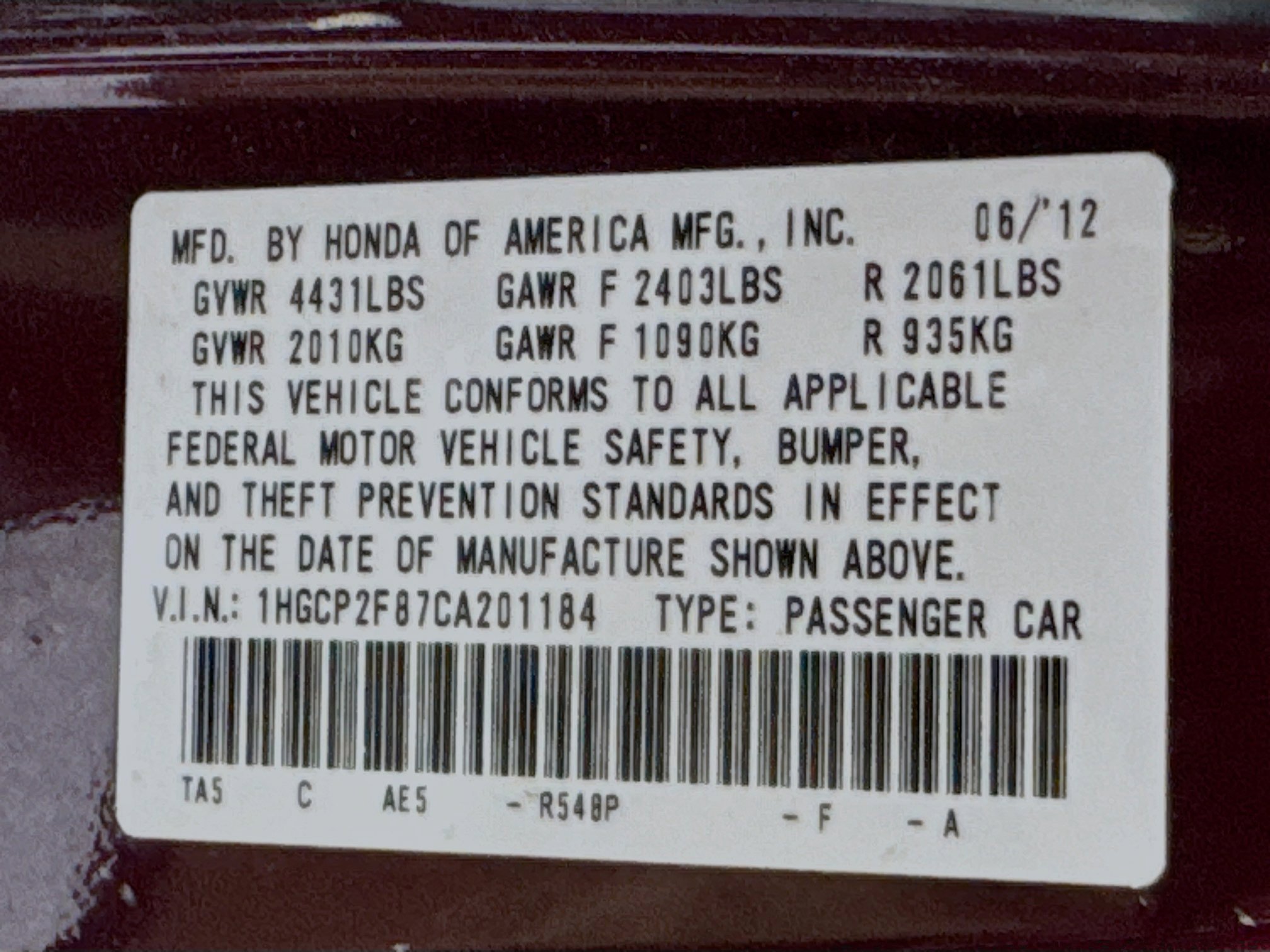 Used 2012 Honda Accord EX-L image 30