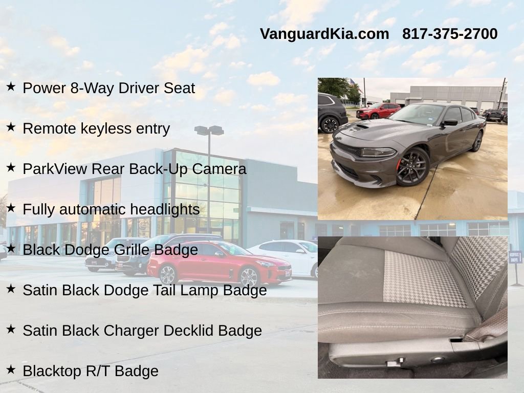 Used 2023 Dodge Charger R/T w/ Blacktop Package image 12