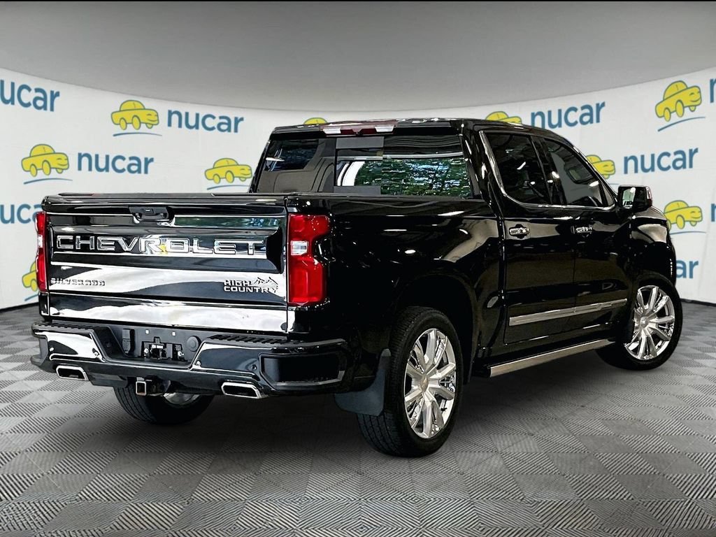 Used 2022 Chevrolet Silverado 1500 High Country w/ High Country Premium Package AWD/4WD image 6