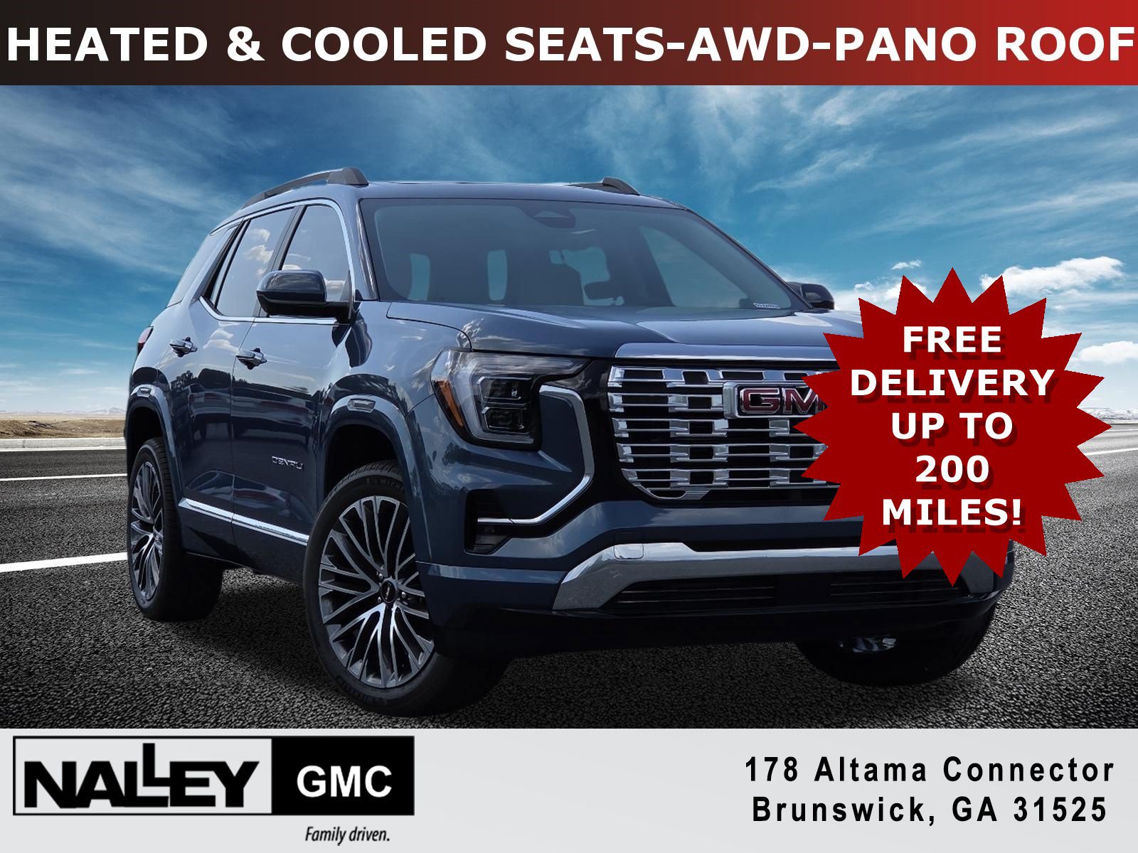 New 2026 GMC Terrain Denali w/ LPO, Floor Liner Package
