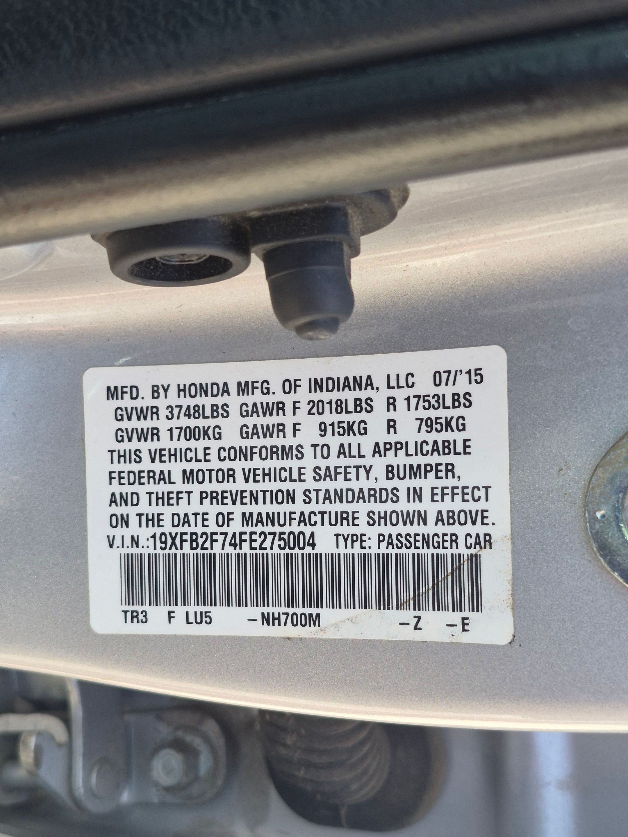 Used 2015 Honda Civic SE image 32