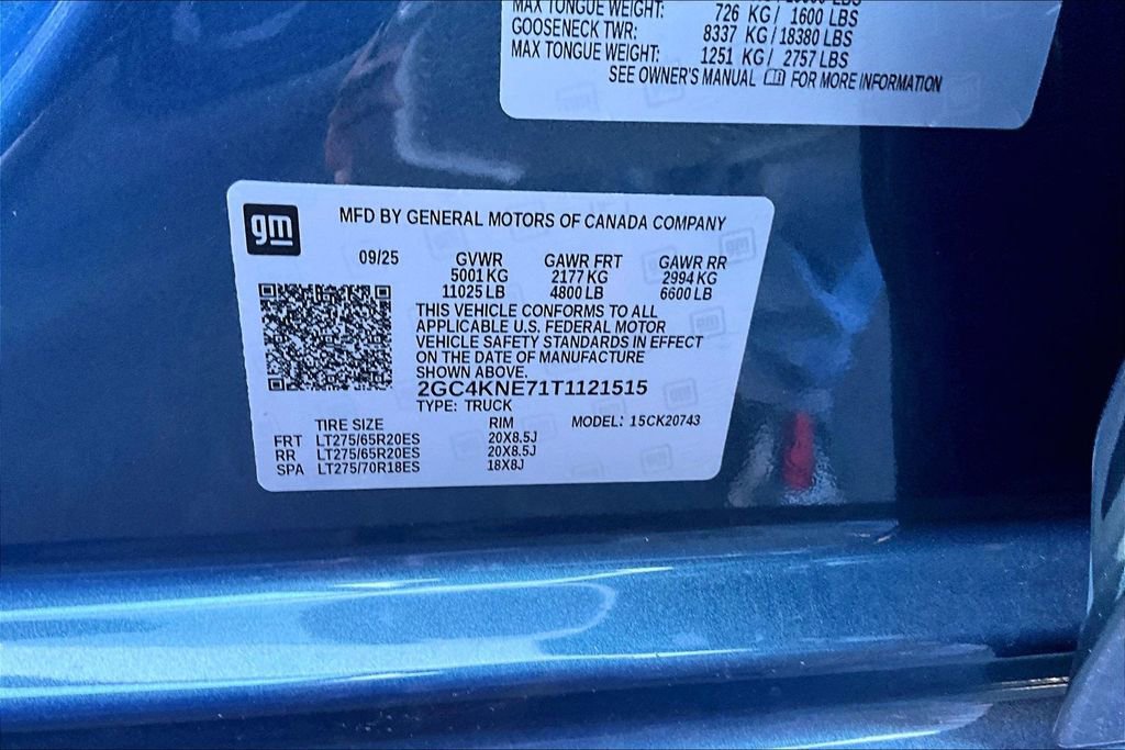 New 2026 Chevrolet Silverado 2500 LT w/ Texas Edition image 15