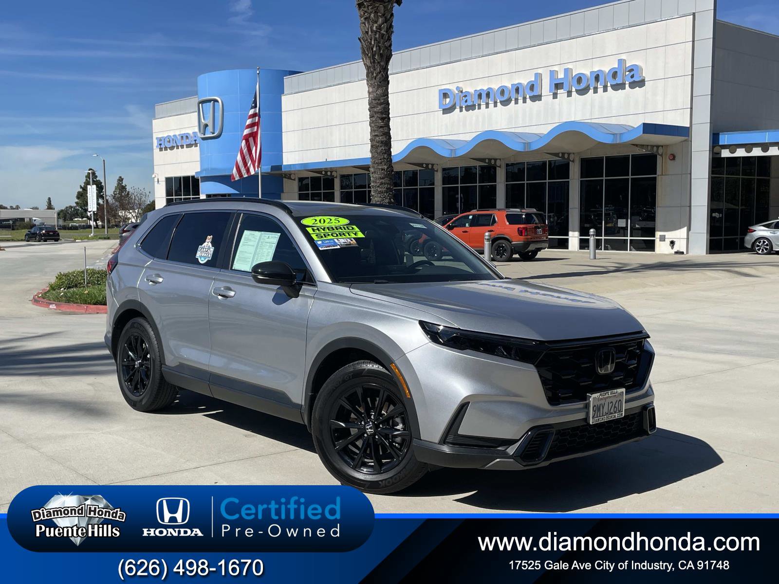 Certified 2025 Honda CR-V Sport image 1