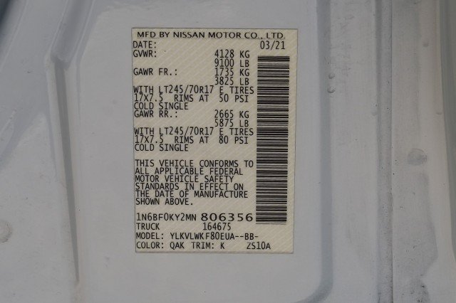 Used 2021 Nissan NV 2500 S RWD image 47