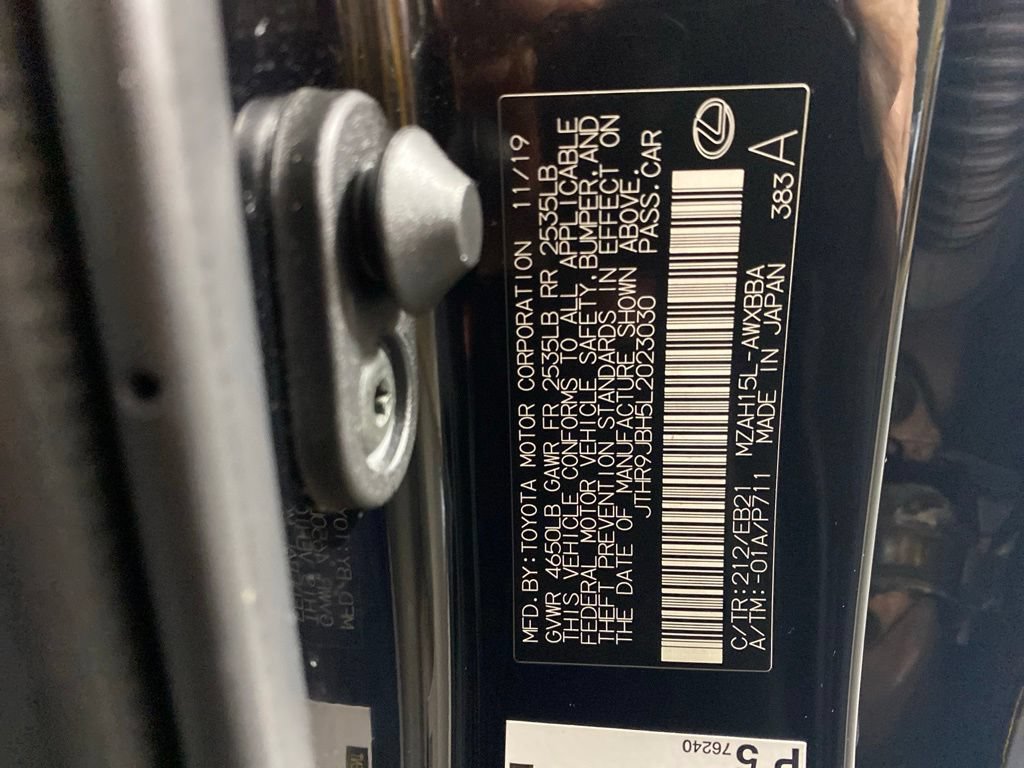 Used 2020 Lexus UX 250h F Sport w/ F Sport Premium Package AWD/4WD image 24