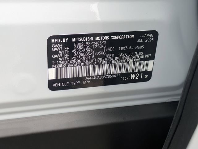 New 2025 Mitsubishi Outlander ES image 37