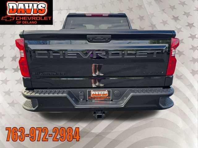 New 2026 Chevrolet Silverado 1500 Custom w/ Turbomax Blackout Package AWD/4WD image 6