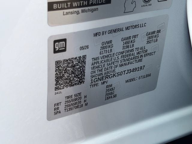New 2026 Chevrolet Traverse LT w/ Midnight/Sport Edition FWD image 30