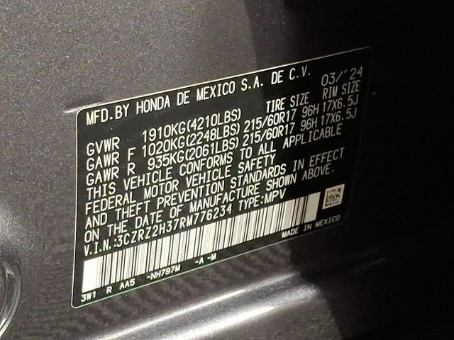 Used 2024 Honda HR-V LX image 27