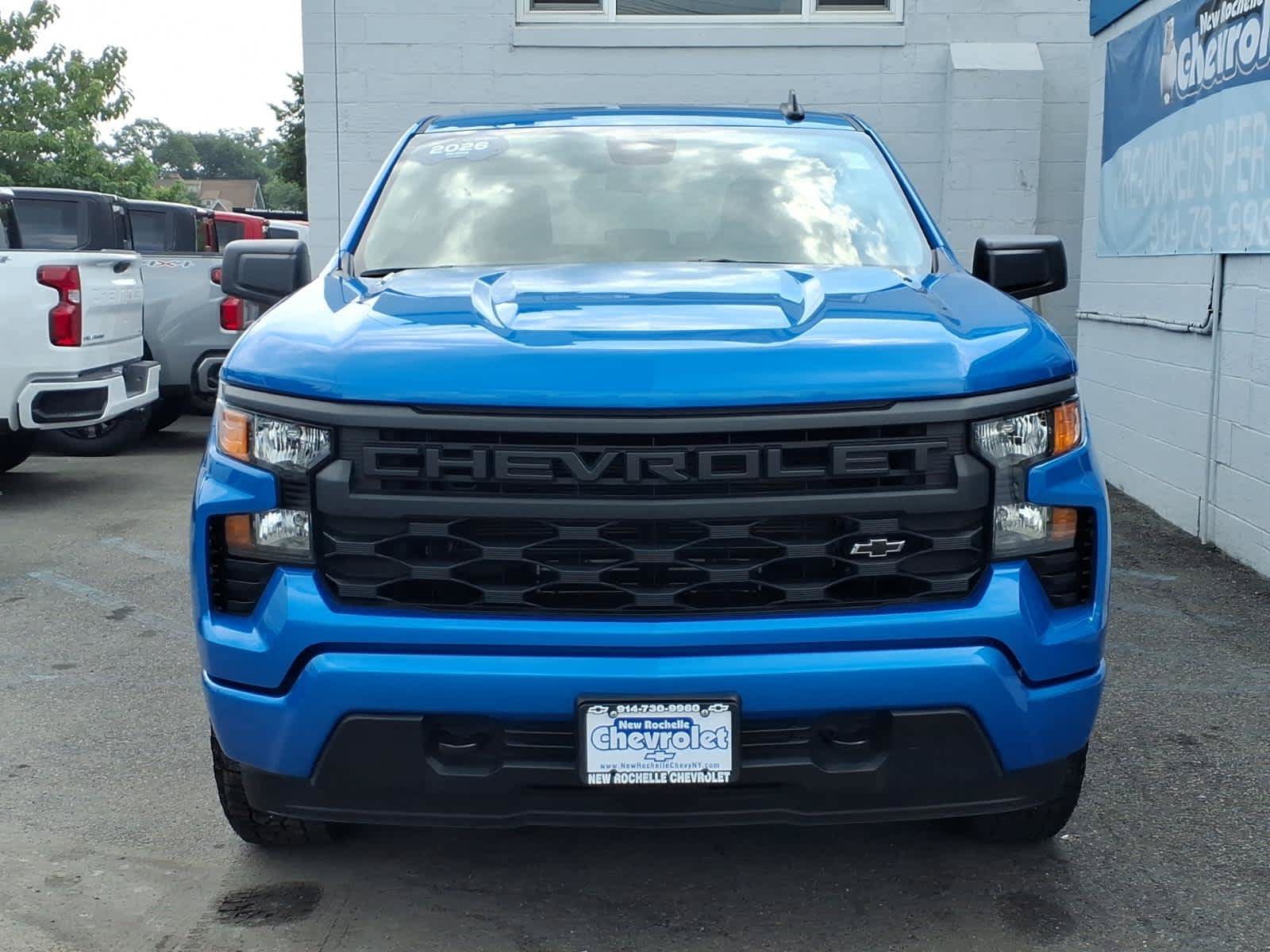 Certified 2026 Chevrolet Silverado 1500 Custom w/ Turbomax Blackout Package AWD/4WD image 2