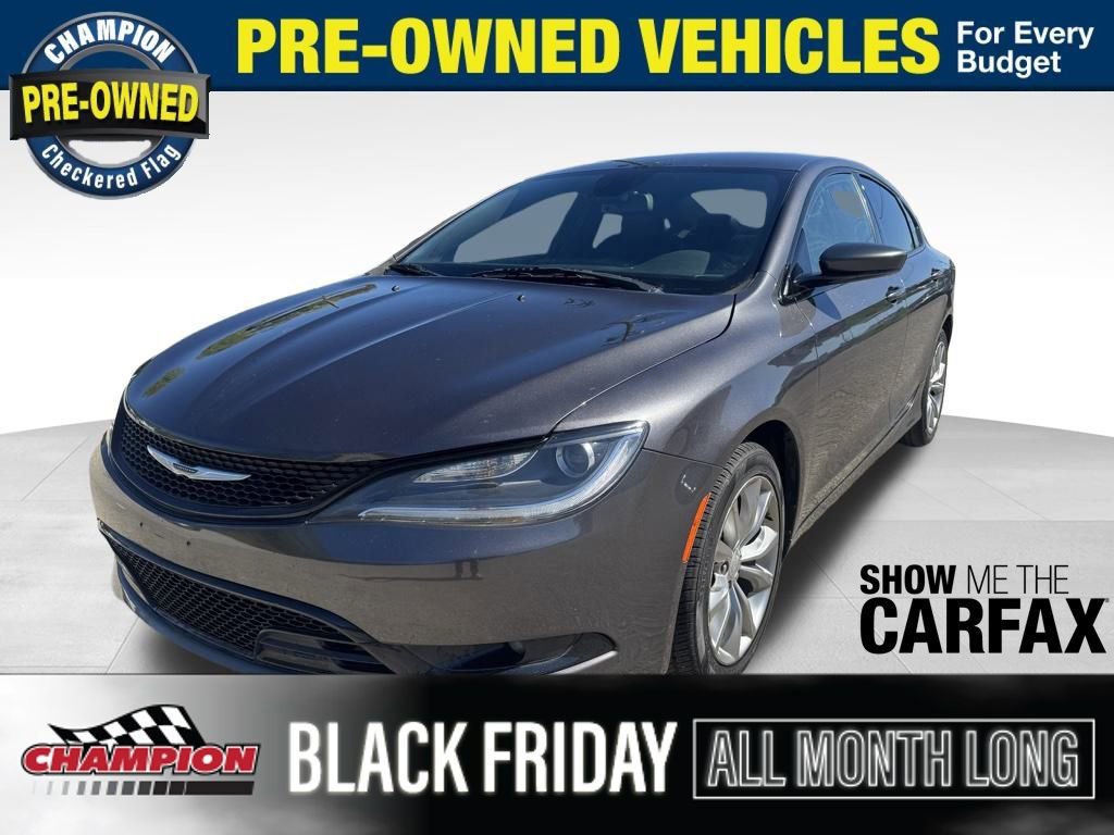 Used 2015 Chrysler 200 S w/ Comfort Group