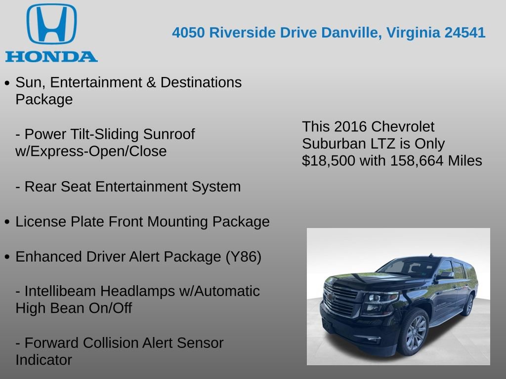 Used 2016 Chevrolet Suburban LTZ image 24