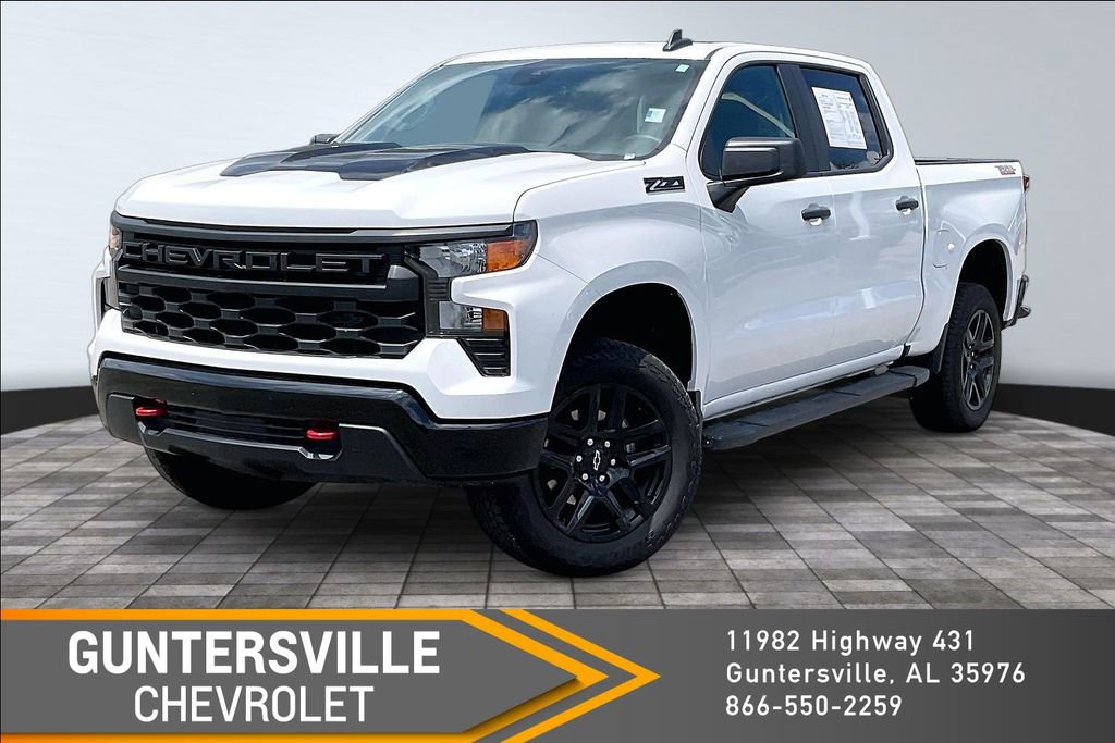 Used 2025 Chevrolet Silverado 1500 Custom Trail Boss w/ LPO, Dark Essentials Package