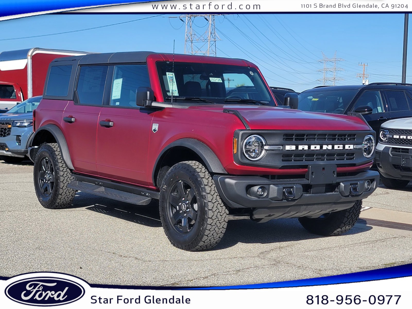 New 2025 Ford Bronco Big Bend w/ Matte Film Protection Package AWD/4WD image 1