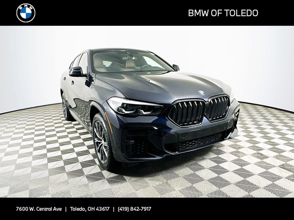 Used 2022 BMW X6 M50i w/ Premium Package image 1