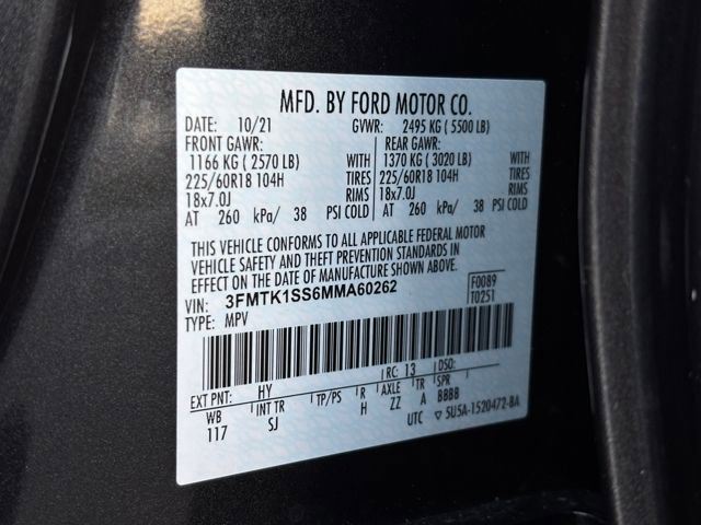 Used 2021 Ford Mustang Mach-E Select image 68