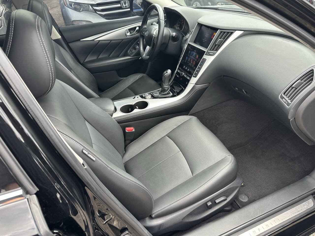 Used 2021 INFINITI Q50 Luxe w/ Seat & Sound Package AWD/4WD image 36
