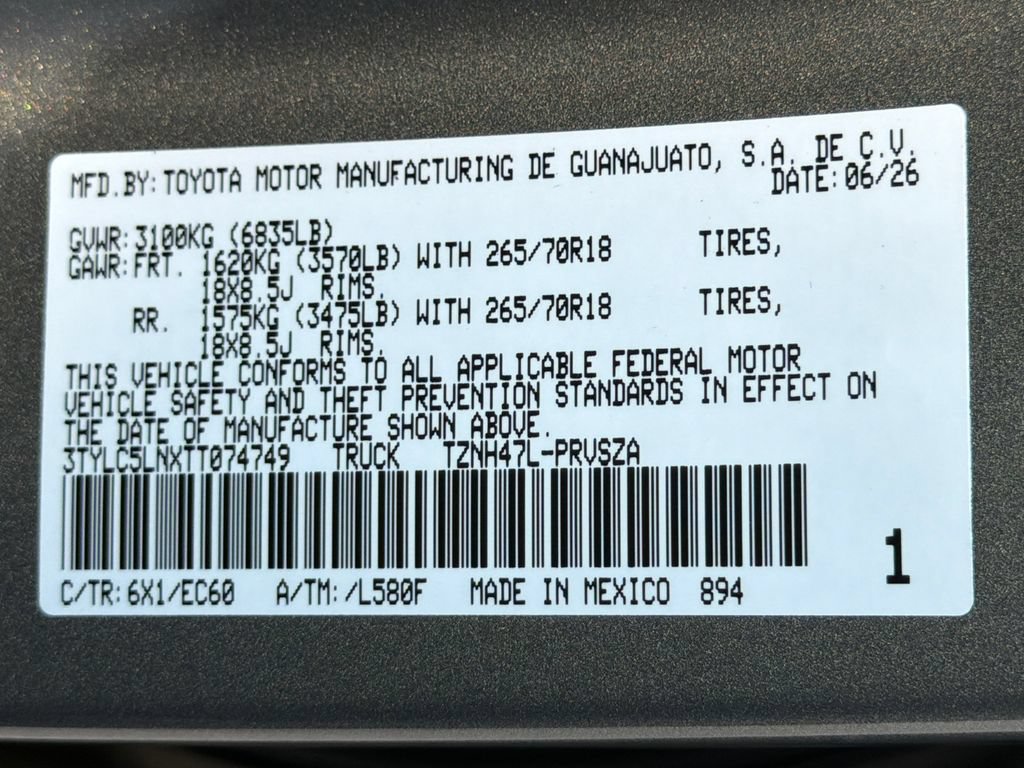 New 2026 Toyota Tacoma 4x4 Double Cab Hybrid image 37