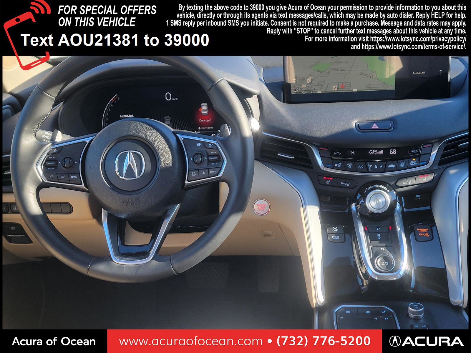 Certified 2025 Acura TLX w/ Technology Package FWD image 14
