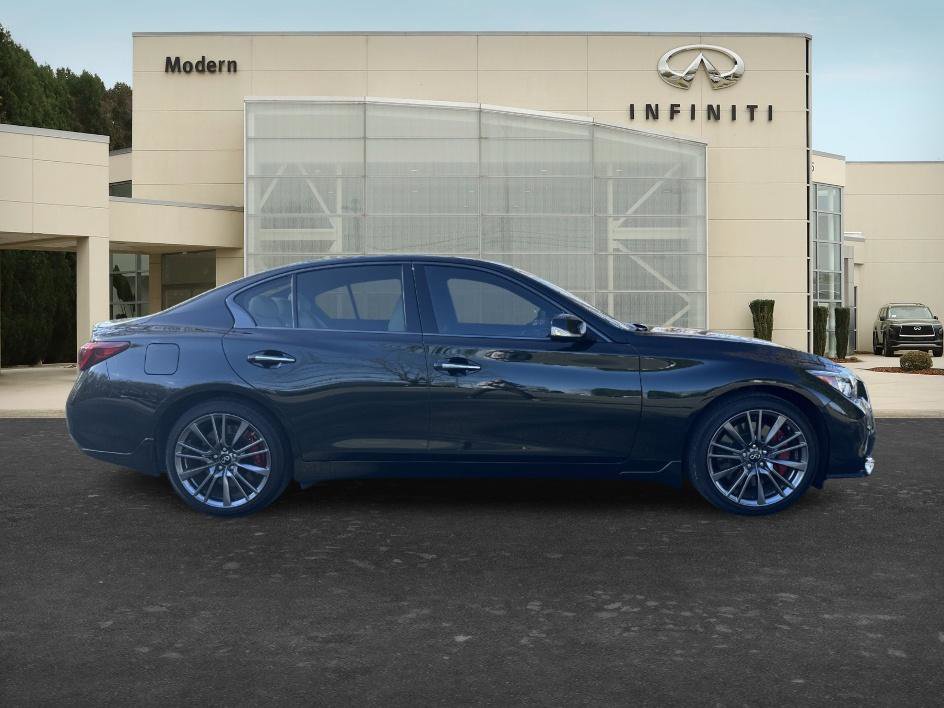 Used 2023 INFINITI Q50 Red Sport 400 w/ Black Opal Edition image 4