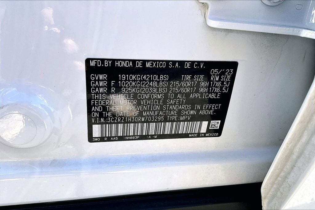 Used 2024 Honda HR-V LX image 15