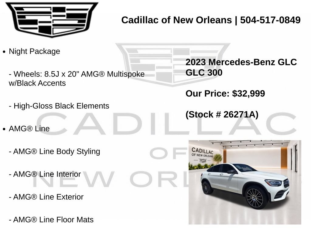 Used 2023 Mercedes-Benz GLC 300 4MATIC Coupe image 7