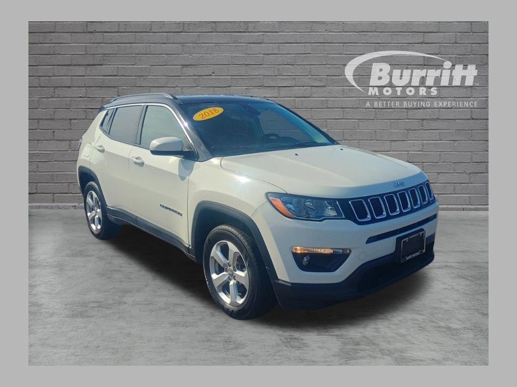 Used 2018 Jeep Compass Latitude w/ Popular Equipment Group AWD/4WD 360° Tour