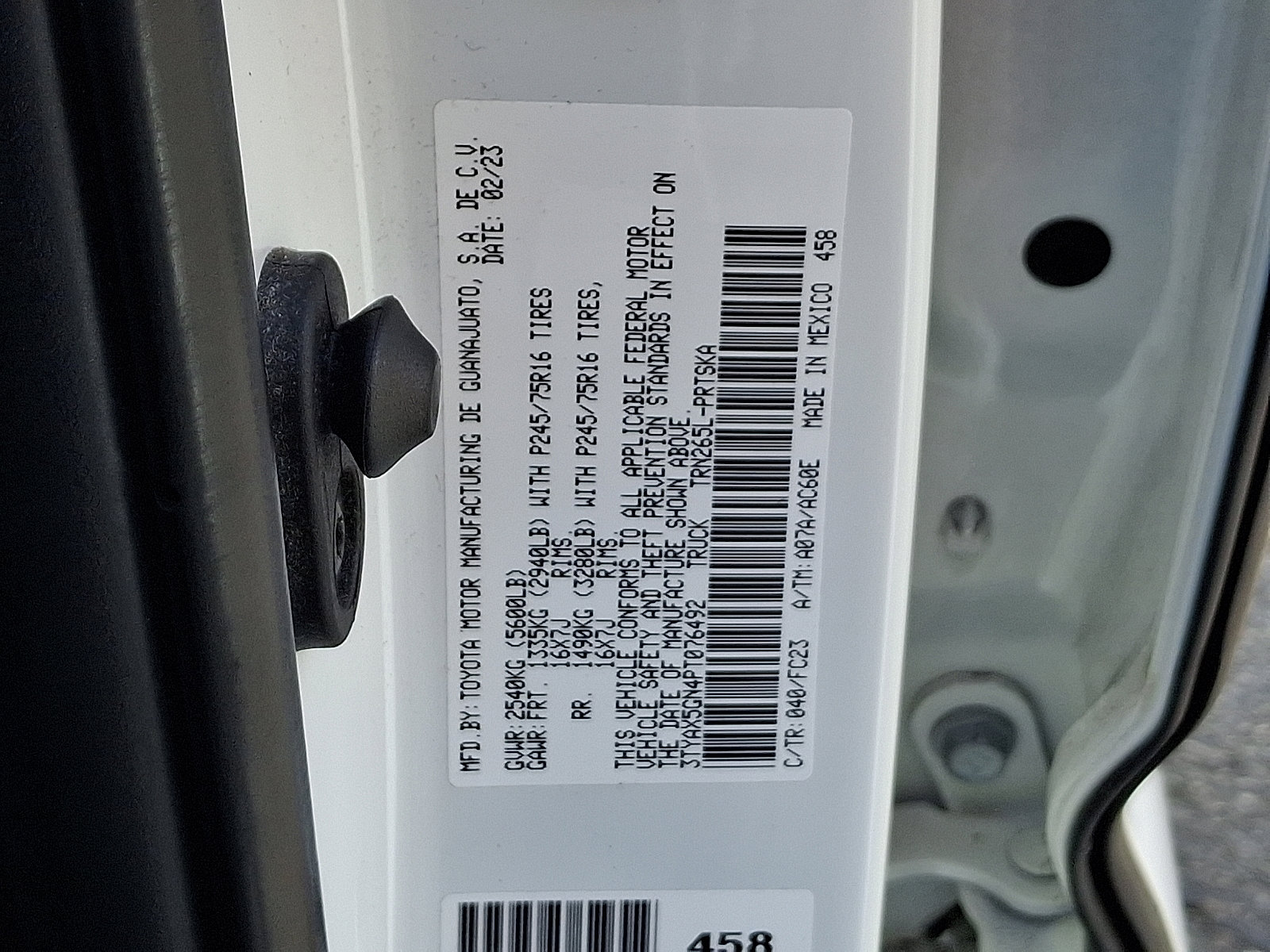 Used 2023 Toyota Tacoma SR5 image 26